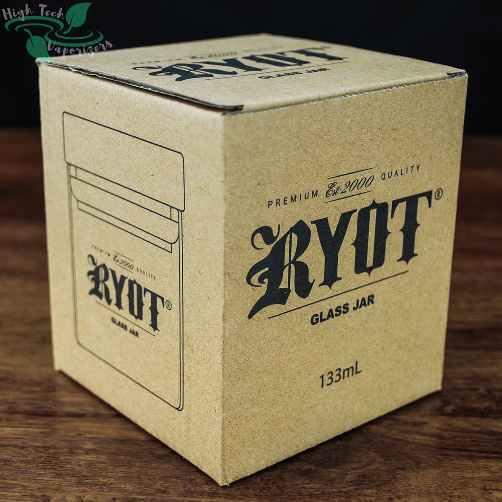ryot glass jar packaging