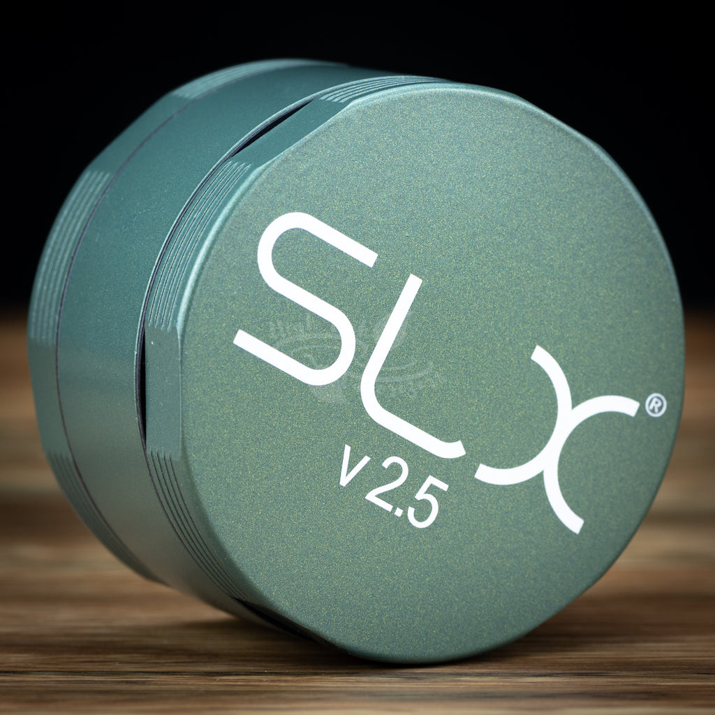 leaf green slx v2.5 62mm non stick herb grinder