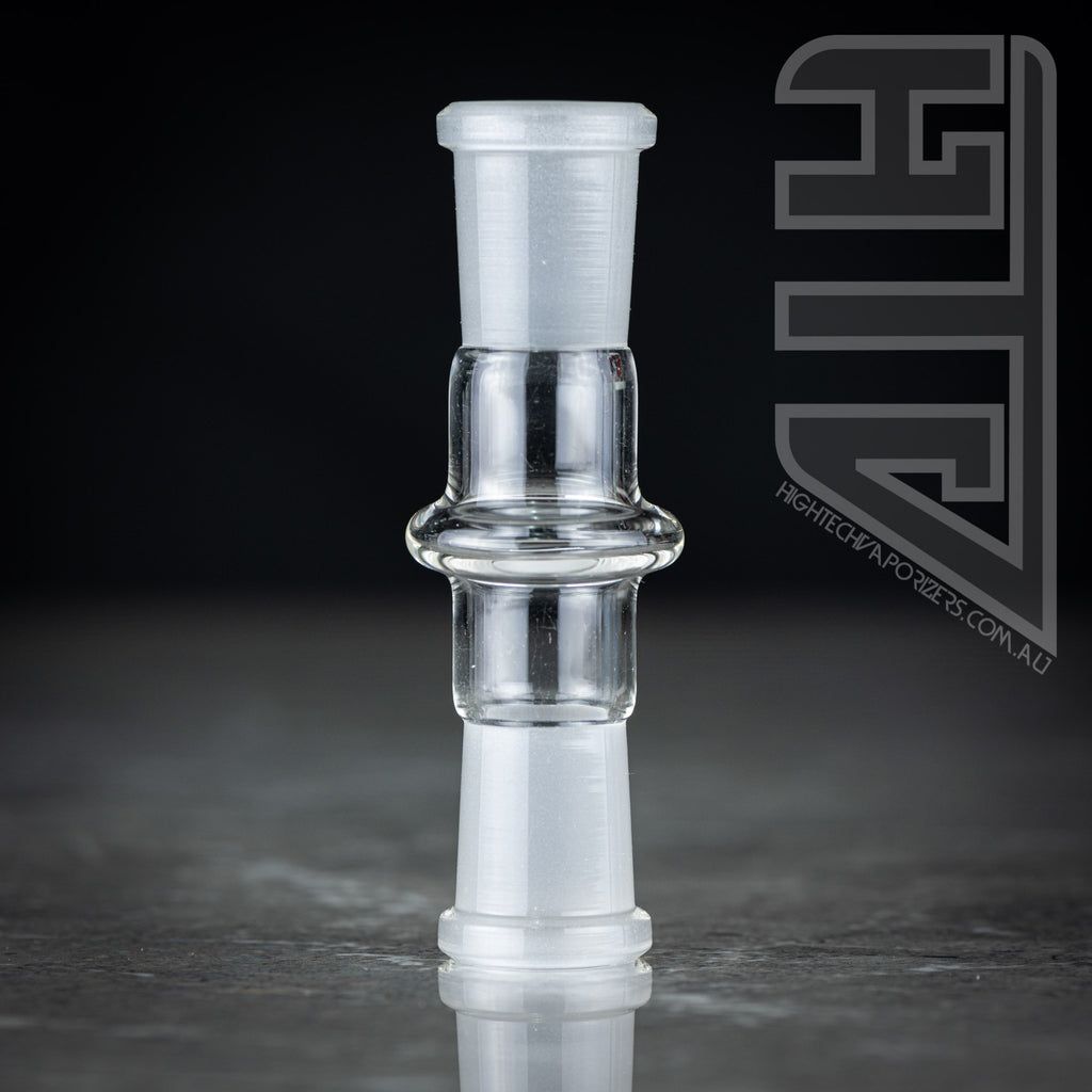 A1 18mm female to 14mm female glass adapter