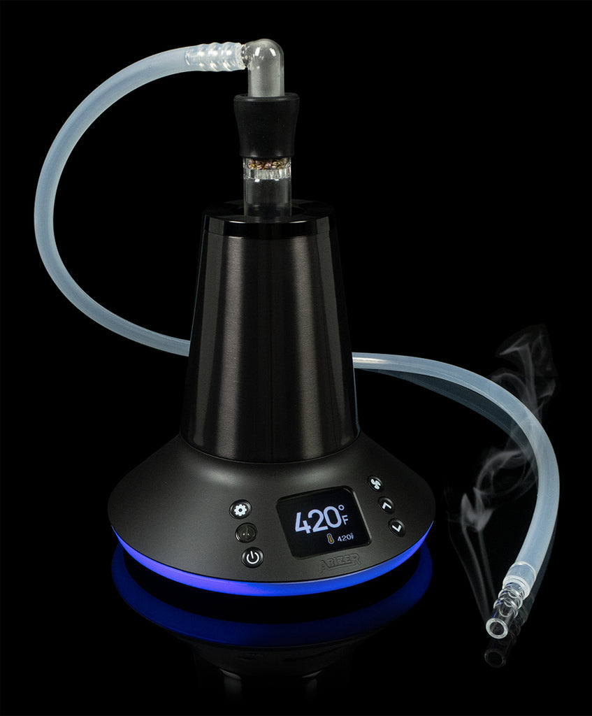 Arizer XQ2 herbal vaporizer in whip mode