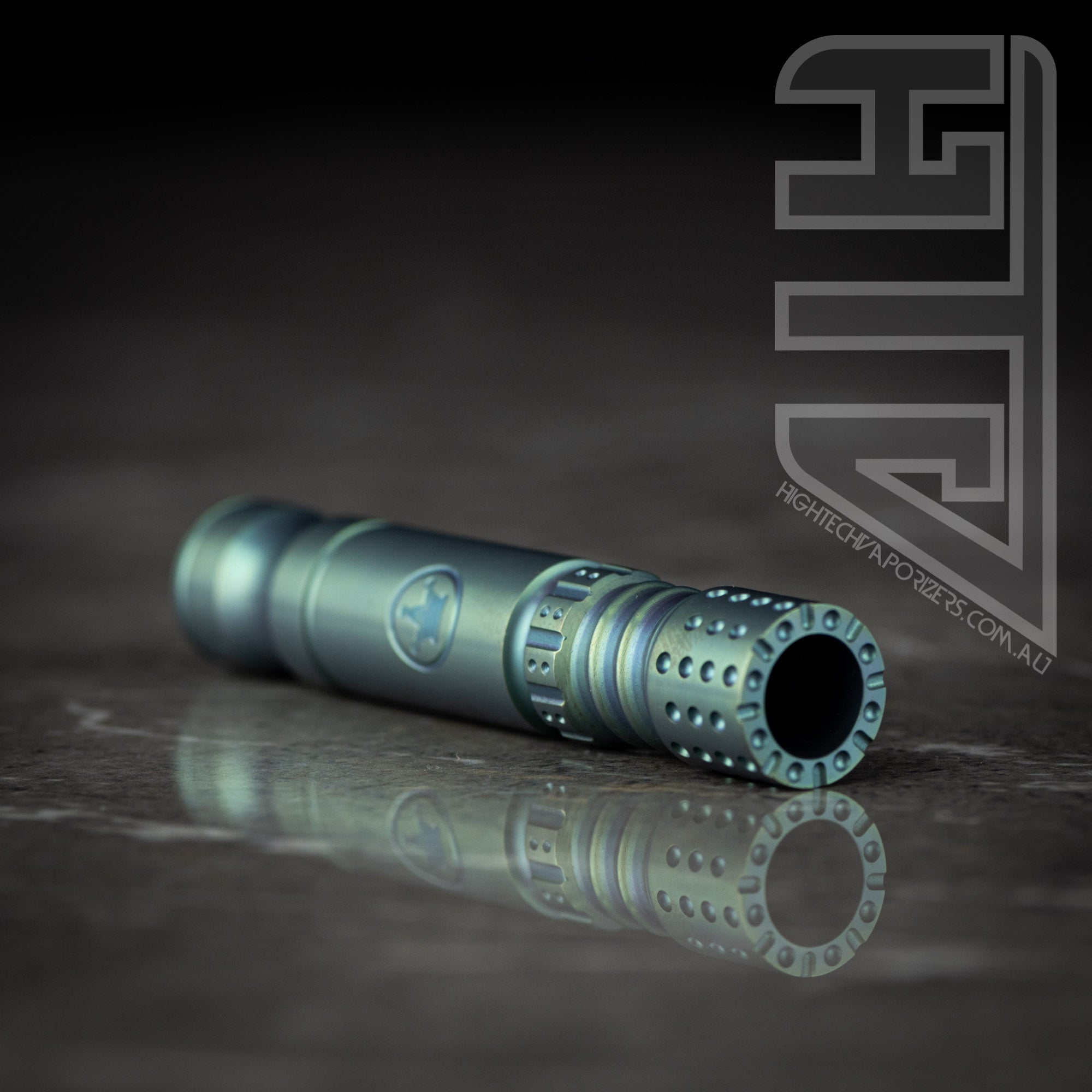 Green Assassin Stem by JoeKing (Titanium) High Tech Vaporizers Green Assassin Stem by JoeKing (Titanium) High Tech Vaporizers