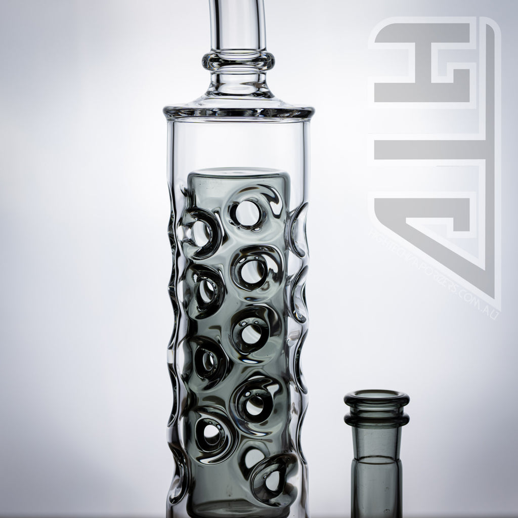 M 14 Glass Bubbler with 14mm female joint