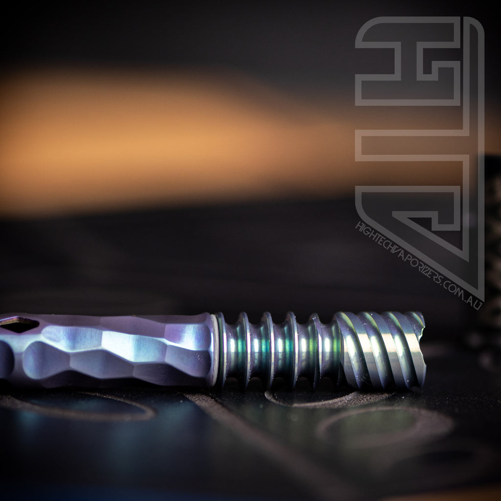 HTV Custom Anodised Dynavap OMNI with green tip
