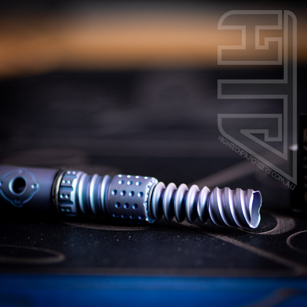 Joe King Assassin stem with Dynavap tip and cap