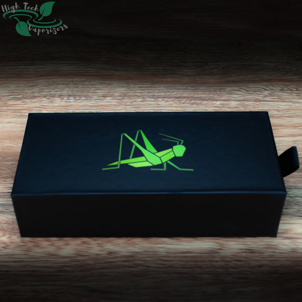 box for the grasshopper portable dry herb and loose leaf vaporizer