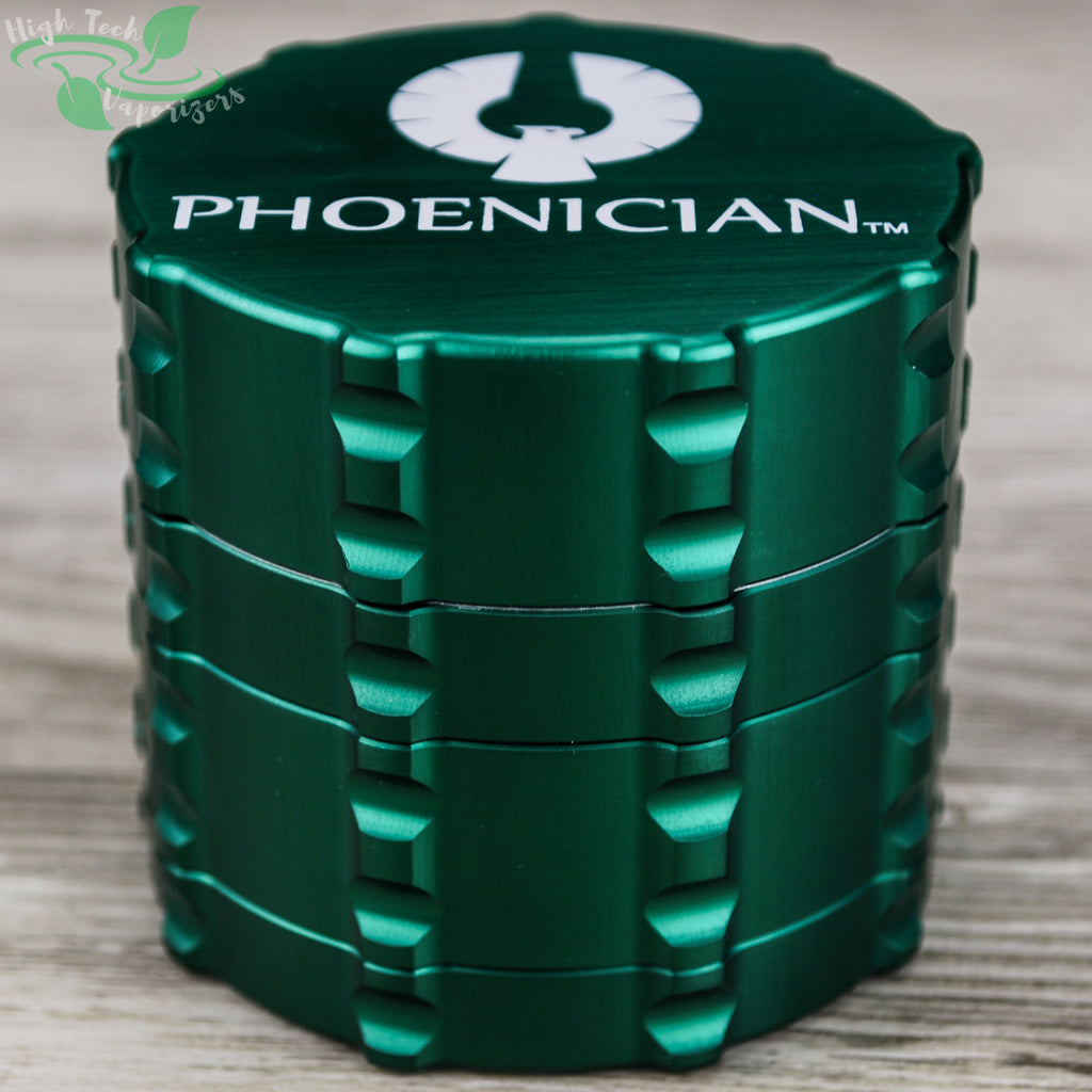 green phoenician medium 4 piece grinder