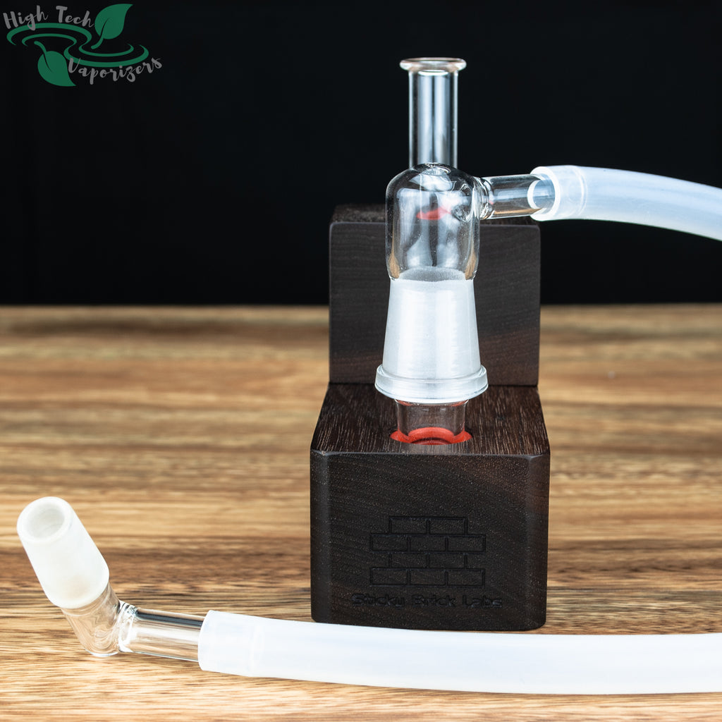 hydrobrick vaporizer with whip kit by sticky brick labs