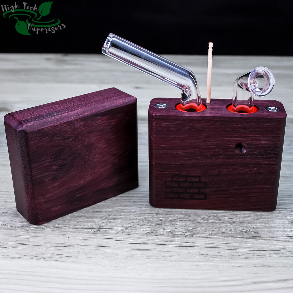 purpleheart junior sticky brick with lid off