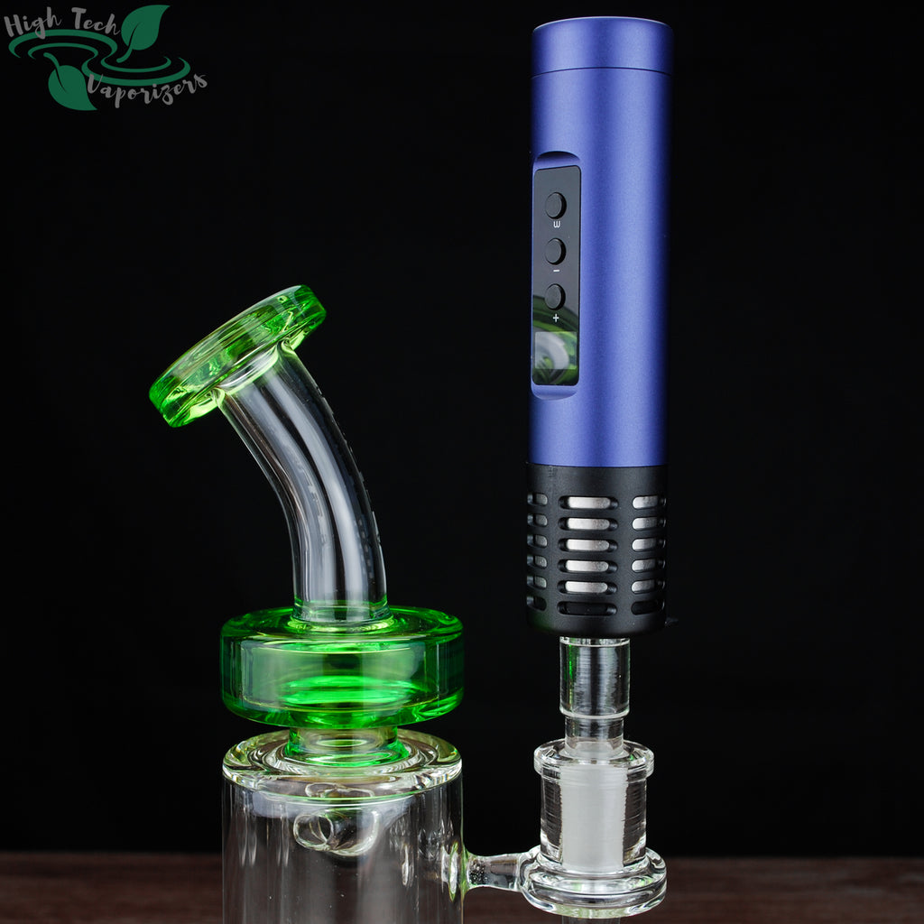 arizer solo/air water pipe adapter in use