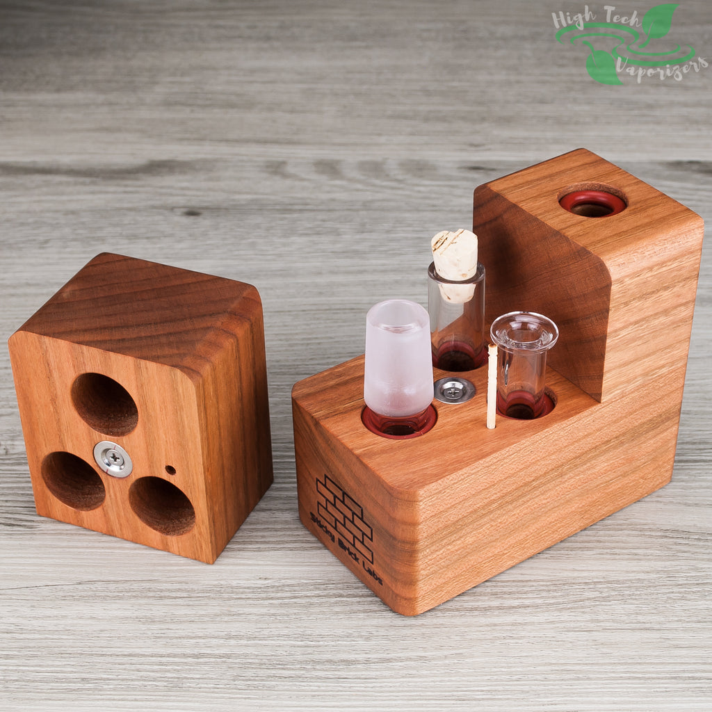 inside view of cherry hydrobrick maxx self contained vaporizer