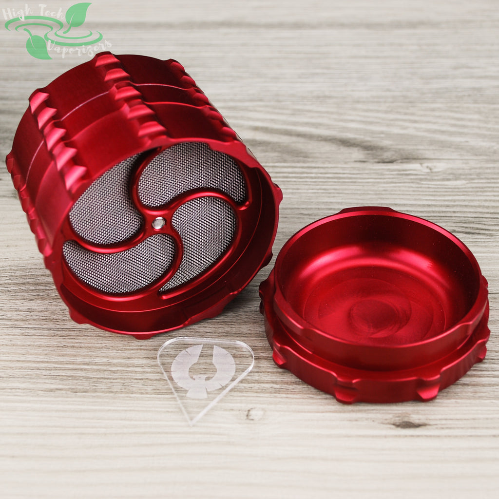 red phoenician medium 4 piece grinder