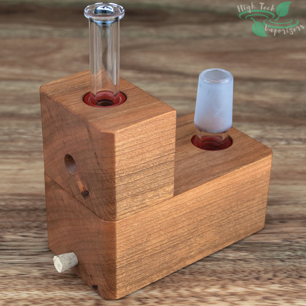 hydrobrick vaporizer with carb cork installed