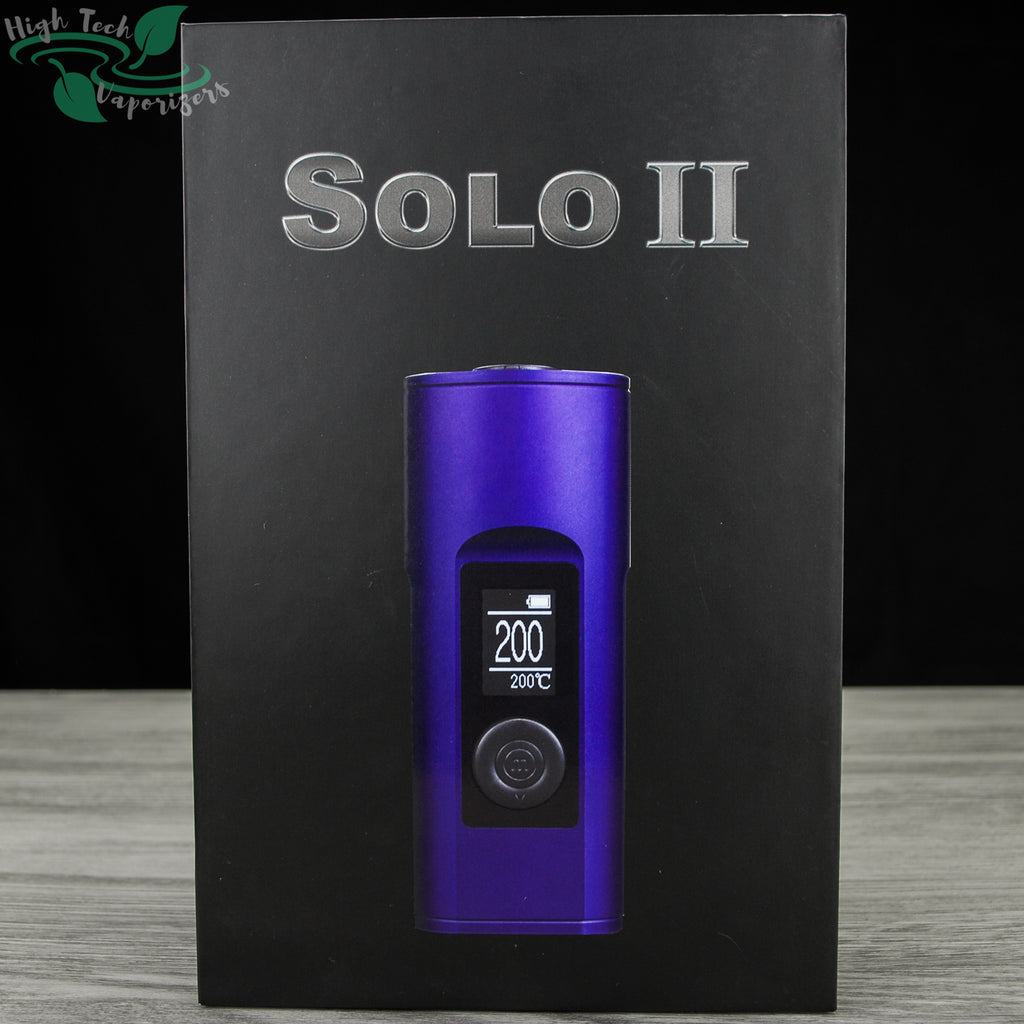 Arizer Solo II portable vaporizer packaging