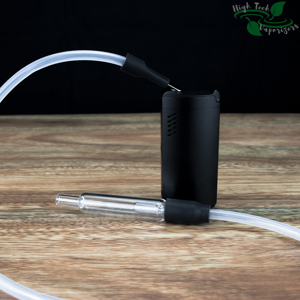 XVAPE glass bubbler in use with the FOG vaporizer