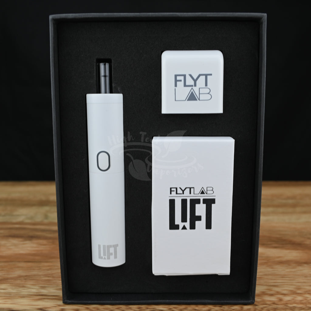white lift vaporizer kit by flytlab