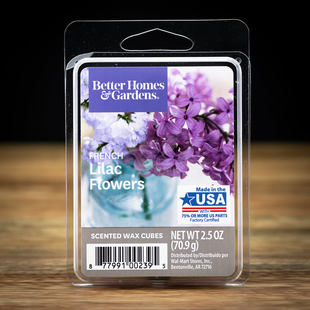 french lilac flowers wax melts by better homes & gardens