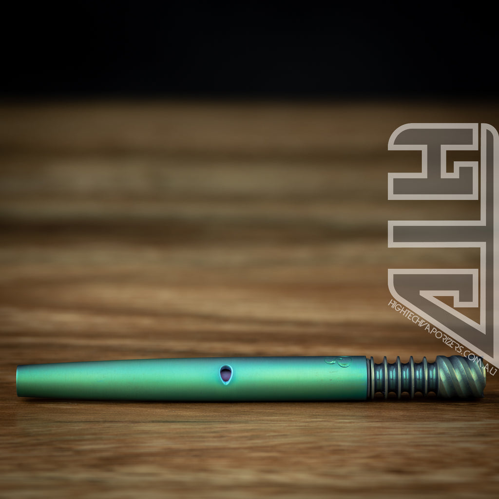 anodised green vortex vapcap