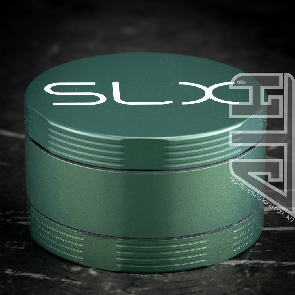 SLX extra large BFG ceramic coated herb grinder in leaf green