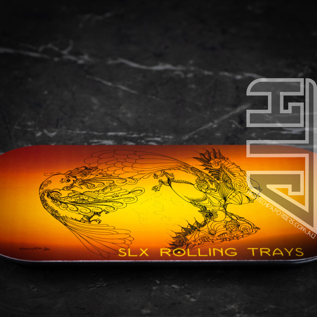 SLX magnet top with love birds art for the SLX rolling tray