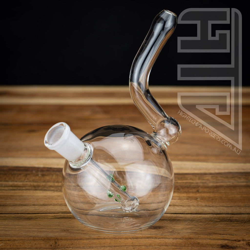 Snake Globe glass bubbler