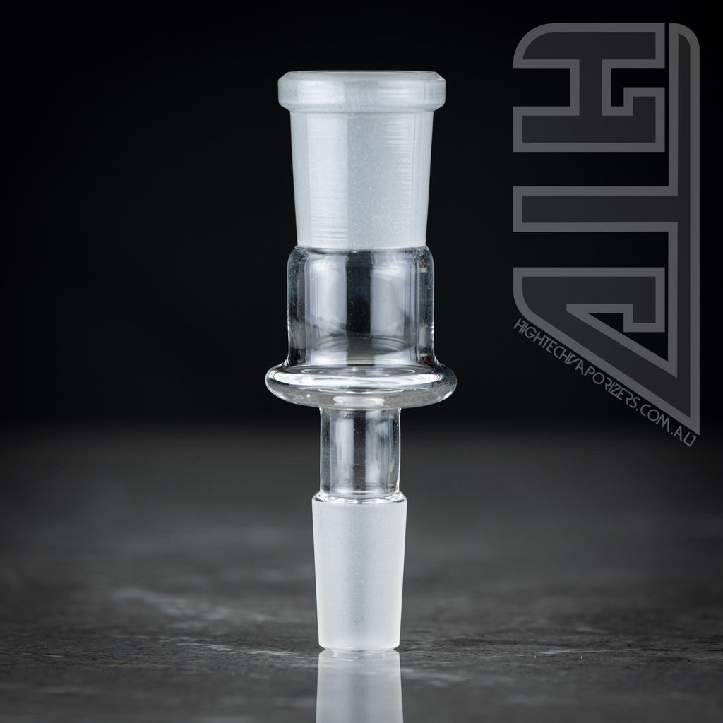 A1 glass adapter in 18mm female to 14mm male