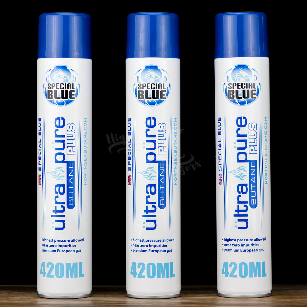 3 pack of special blue butane
