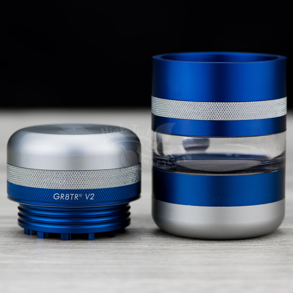 blue GR8TR jar grinder by kannastor