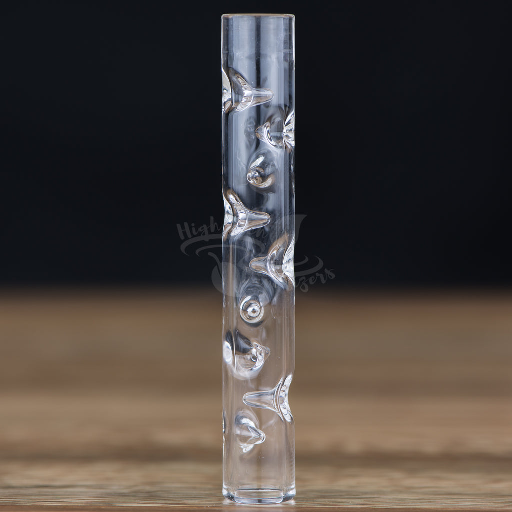 clear glass 3d flow stem for dynavap tip