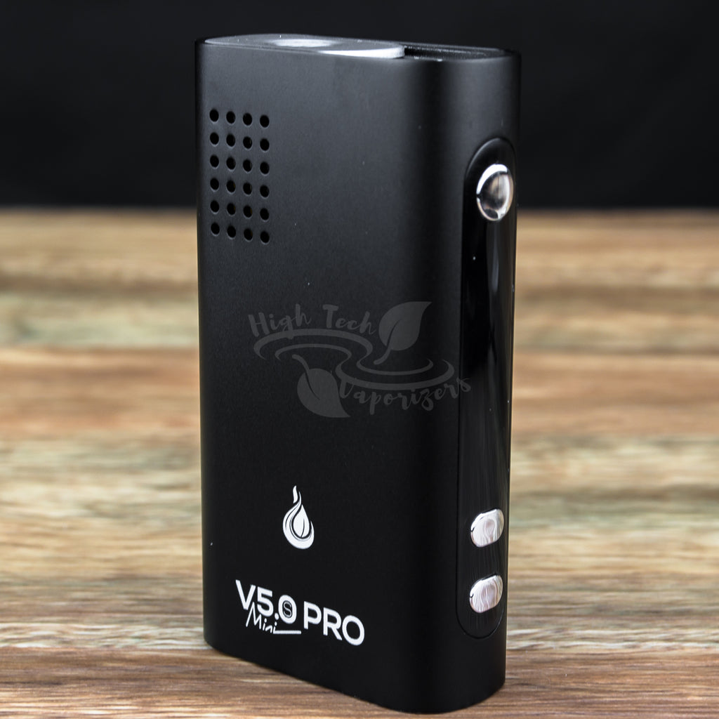 black Flowermate V5.0S Pro Mini portable dried herb vaporizer